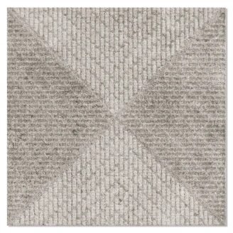 Gulvflis <strong>Inca</strong>  Grå Matt 33x33 cm